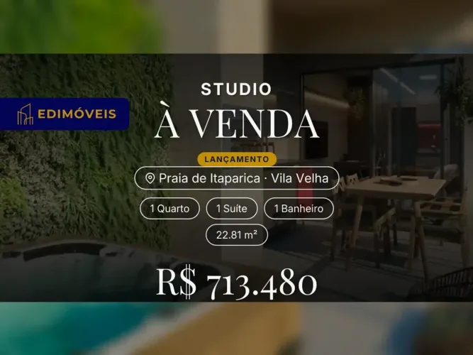 Studio Garden em Praia de Itaparica: onde seu investimento se valoriza!