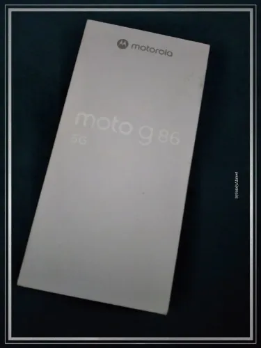 Celular moto g86 256gb zero