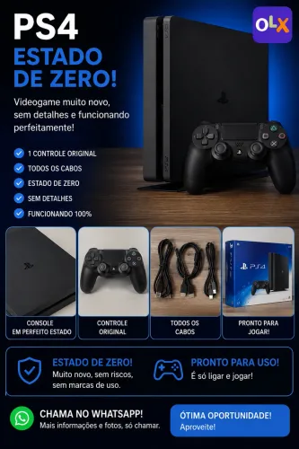 Ps4 em estado de zero