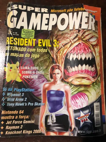 Revista Super Game Power 68 Resident Evil 3