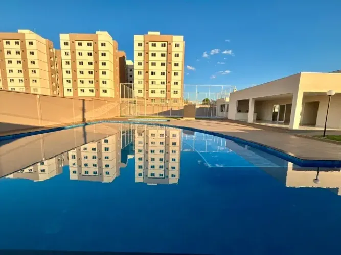Residencial Áries 2/4 com área de Lazer- Novo Qd 404 Norte