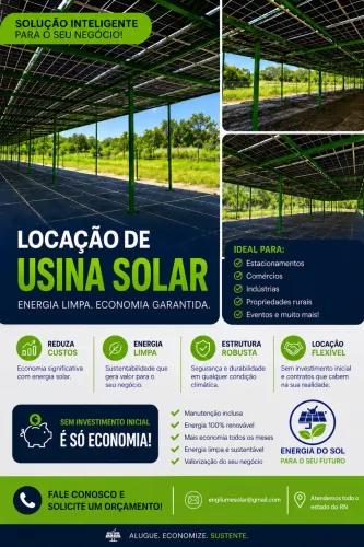 Aluguel de Usina Solar