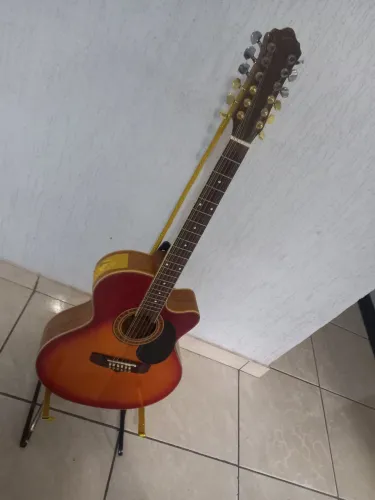 Reliquia da giannini violão de 12 cordas GWSS12 ano 2000 acompanha lindo suporte