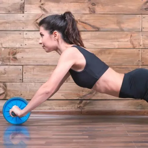 Roda abdominalpara treino de abdômen e costas abwheel fit Novo