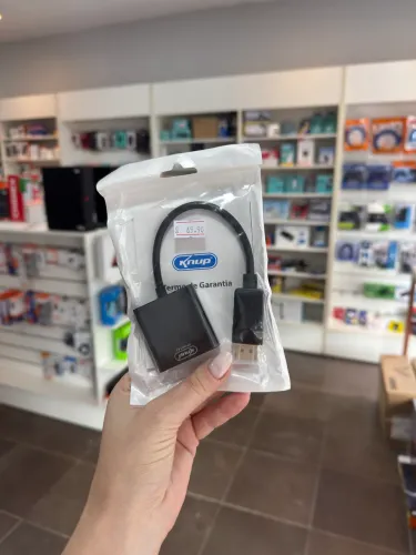Cabo Adaptador Conversor Displayport x Vga