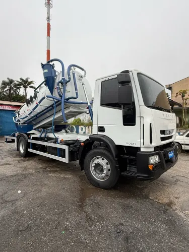Tector 170e21 tanque zero sem uso hidrovacuo vácuo e Hidrojato  combinado