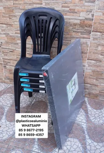Mesa e Cadeira de Plástico   Cadeira Lara Ibap 