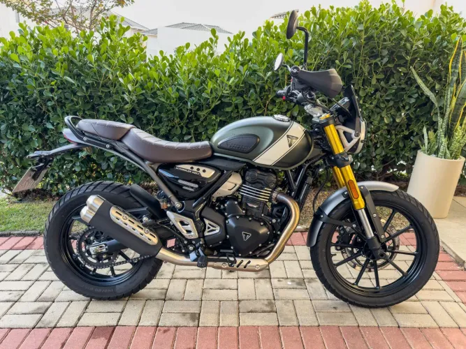 Scrambler 400x - baixa KM