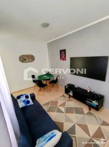 Locação - Imóvel possui 49 m², Mobiliado, com 2 quartos, 1 vaga de garagem
