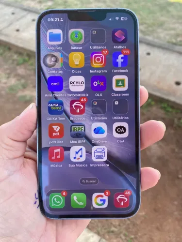 Vendo wifone 14 precisando trocar o touch e está com a parte de traz  trincada
