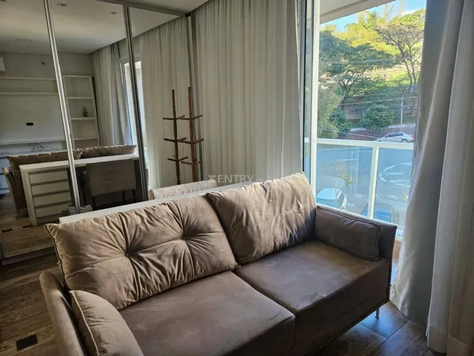 Flat/Loft/Estúdio Mobiliado com 1 quarto, Centro - Jundiaí