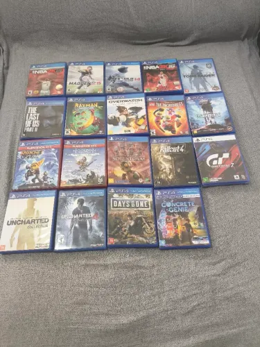 Jogos Ps4 e Ps5 faço envio Consultar disponibilidade