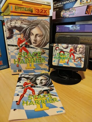 Space Harrier 2 Sega Mega Drive ( JP ) original completo