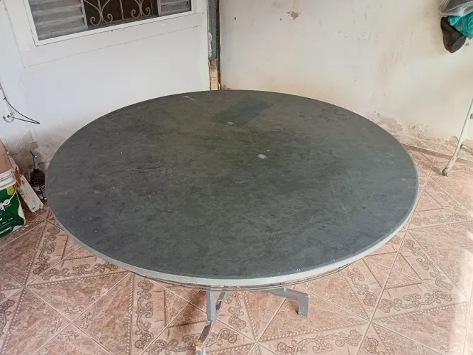 Mesa de mármore para churrasqueira