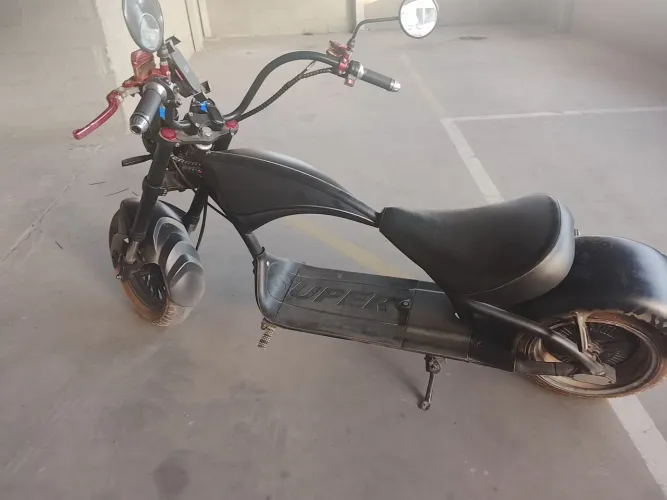 Vendo bike elétrica estilo Harley Davidson