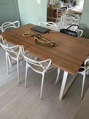 Mesa estilo industrial