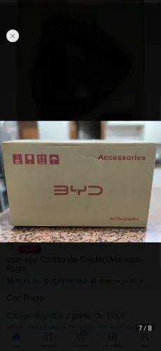 Carregador Wellbox para veículo eletrificado.