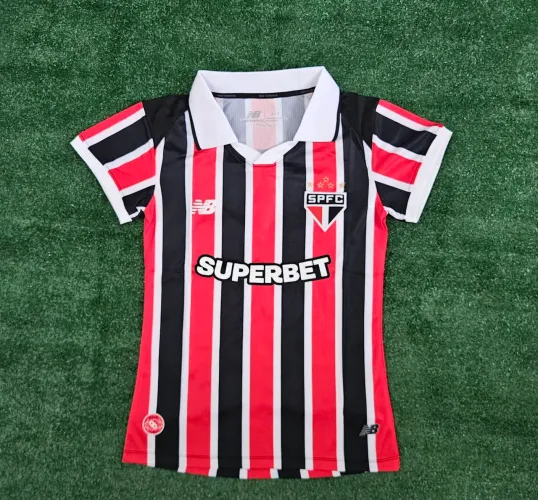 Camisa do São Paulo Feminina Tricolor