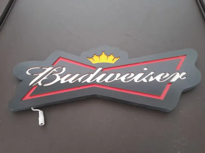 Logo luminoso cervejas 