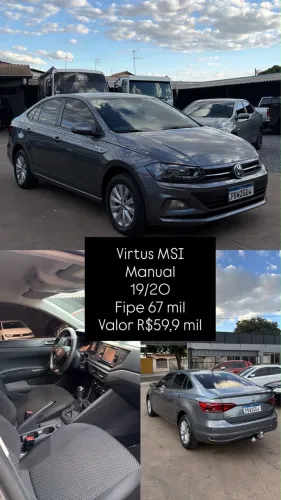 Volkswagen Virtus 1.6 MSI Flex 16V 5P Mec. 2020