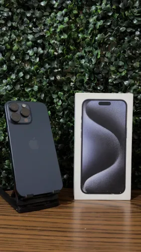iPhone 15 Pro Max 512GB Azul 87% Completo Impecável Pronta Entrega