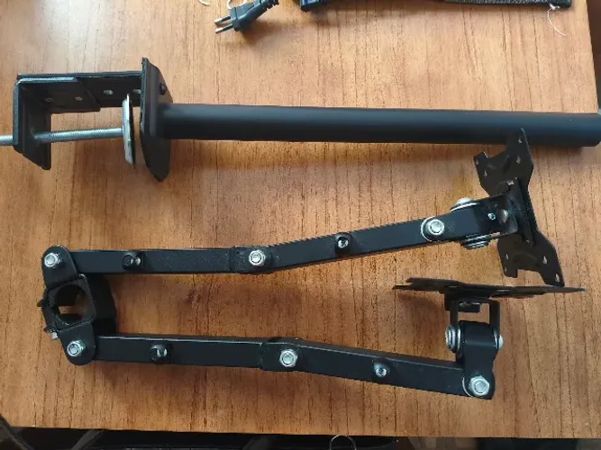 Suporte MXT Bi-Articulado para 2 monitores 13" à 32"