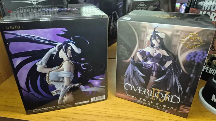 2 Albedo Overlord Taito & Banpresto Originais