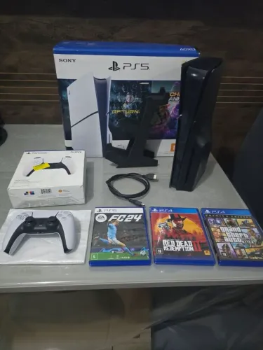 PS5 SLIM 1 TERA BLACK