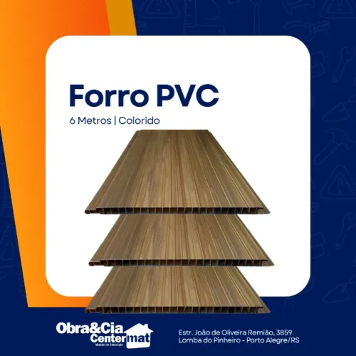 Forro Pvc 20cm Madeirado