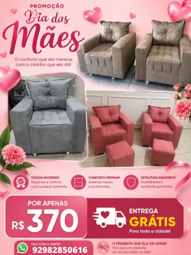 PROMOÇÃO DIA DAS MÃES POLTRONAS ?
