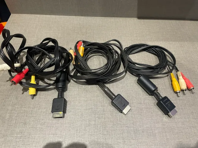 Cabo RCA original Sony Playstation PS1 PS2 PS3