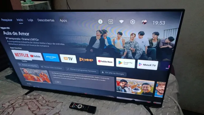 Vendo Tv smart 42 Nova na garantia tem nota