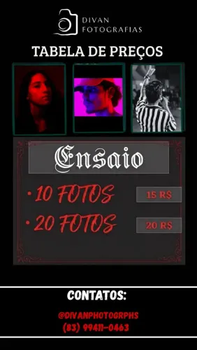 Fotografia Para Redes Sociais e eventos