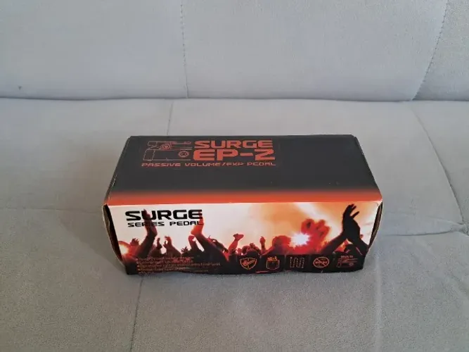 Pedal de Expressão Volume Valeton Surge EP-2 - Sem trocas