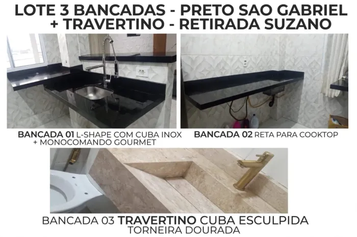 Pedras de mármore preto são Gabriel