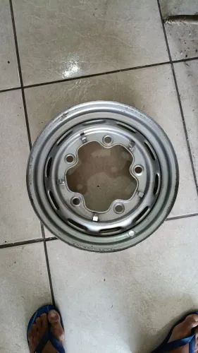 RODA 5 FUROS ARO 15 ORIGINAL DO FUSCA 