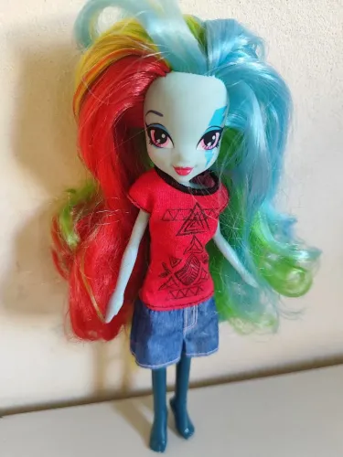 Boneca esquestria girls rainbow dash hasbro 
