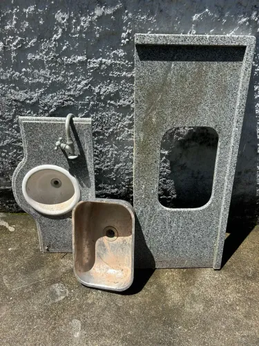 Pedra mármore de pia banheiro e cozinha 