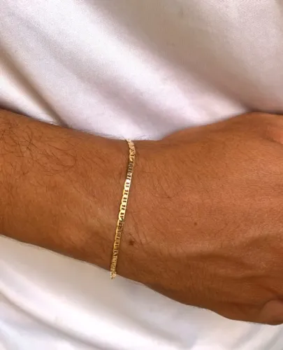 Pulseira Rommanel Elo Longo Banho Ouro 18K