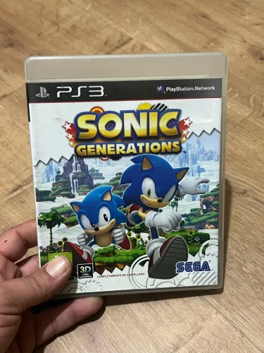 Sonic Generations PS3 Original Mídia Física Sega