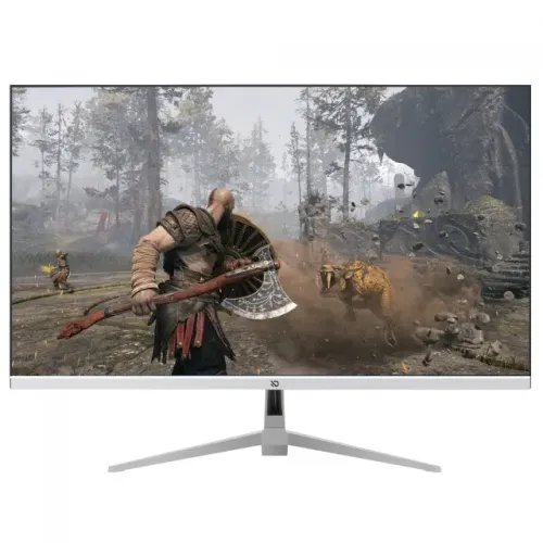 Monitor Gamer Duex White Edition 24 Pol, Full HD, Curvo, 1ms, 180Hz, VA, FreeSync/G-Sync