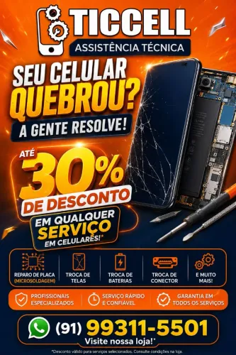 Seu celular quebrou? Temos a solução