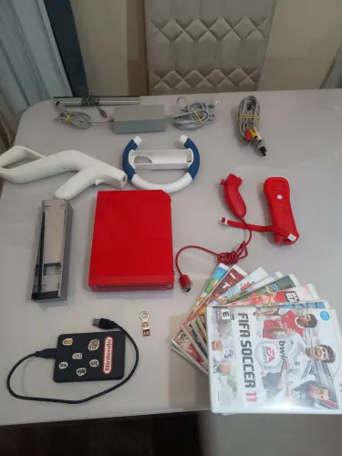 NINTENDO WII - EDIÇÃO DE 25 ANOS - COMPLETO