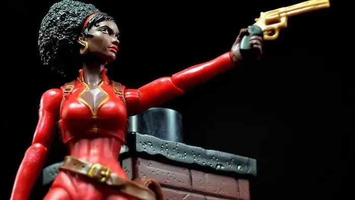 Marvel legends Misty Knight wave Rhino (sem baf)