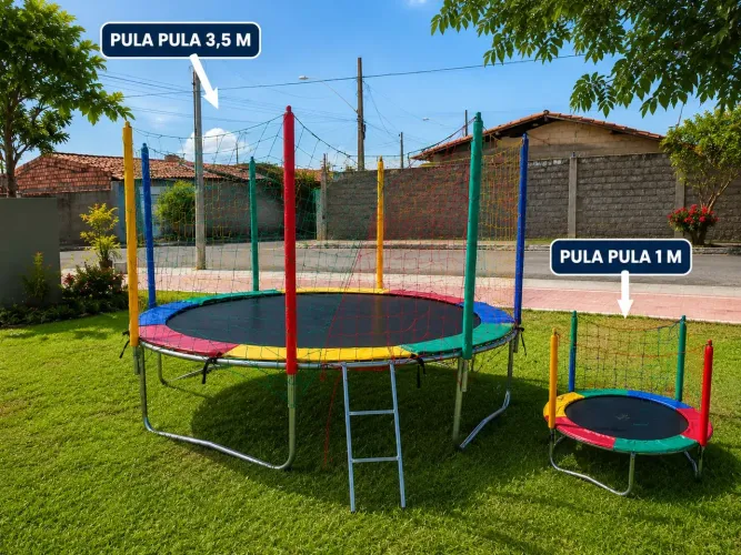 Alugamos pula - pula ( são dois)