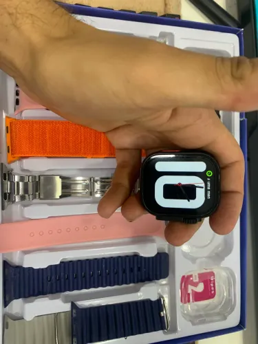 Relógio para corrida e dia a dia Smartwatch K9 Ultra Pro Max NFC - Tela Smart + Chamadas