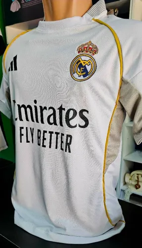 Camisa do Real Madrid Primeira Linha P Frete Grátis