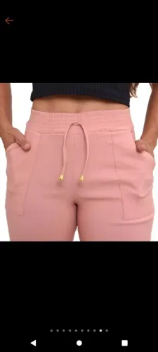 Calça jogger bengaline feminina 