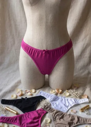 Kit 5 calcinhas fio dental femenina.