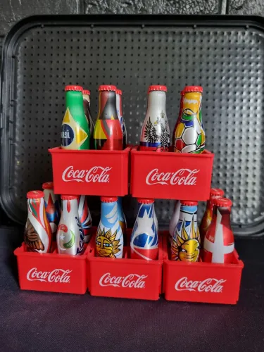 Coleção mini garrafas Coca-cola Copa 2014